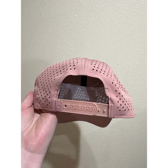 zyia curved brim vortex SnapBack pink hat new women’s - Picture 2 of 5